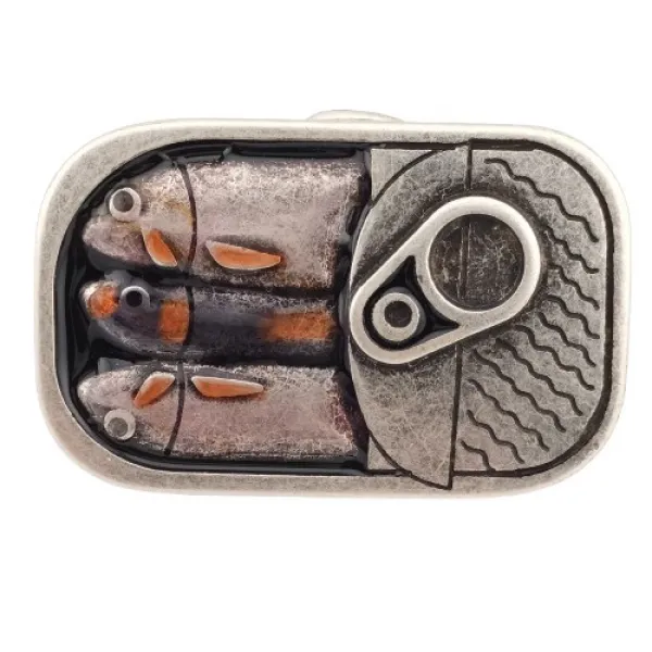 Design Belt Buckle Fishcan from Umjubelt